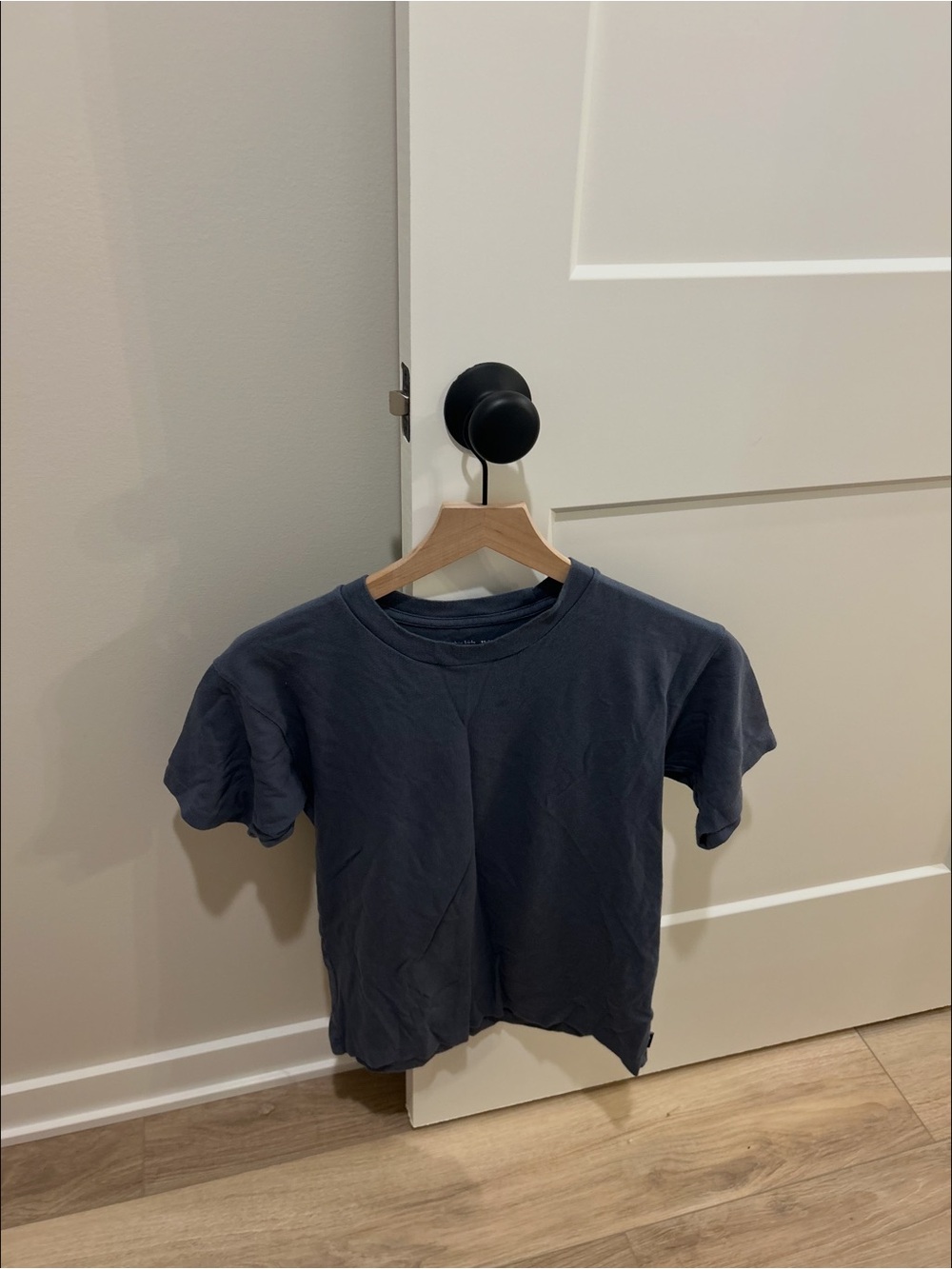 Abercrombie & Fitch Navy Short Sleeve Crew Tee